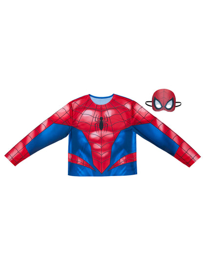 Spider-man Adult Costume Top & Mask