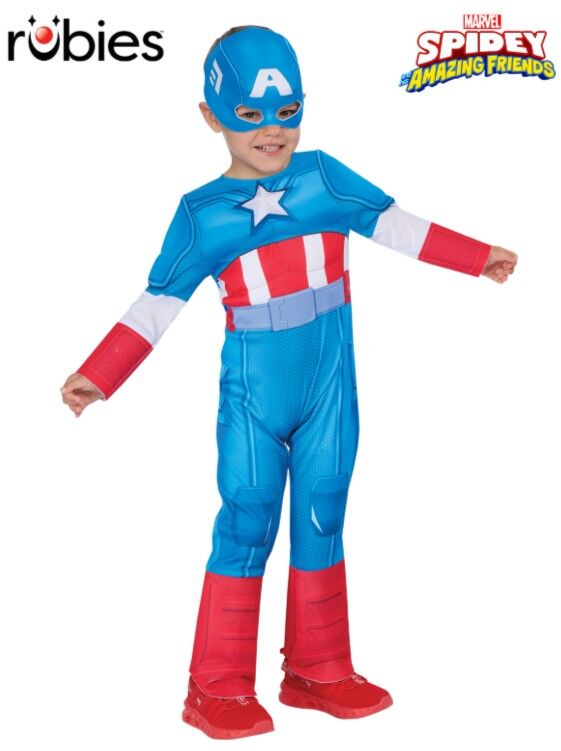 Captain America Deluxe Toddler Costume