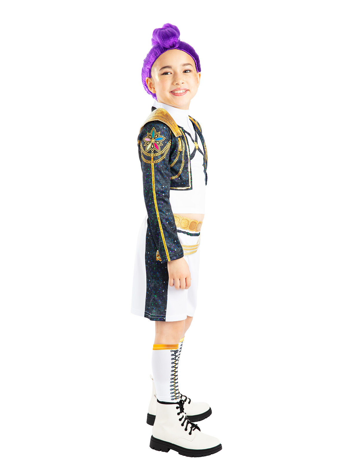 KPOP Demon Hunters Rumi Gold Deluxe Kid's Costume