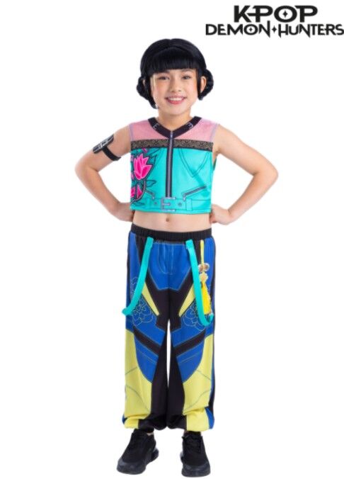 KPop Demon Hunters Zoey Deluxe Kid's Costume