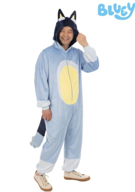 Bluey Bandit Adult Onesie Costume