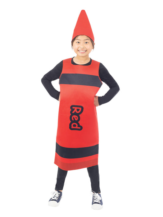 Red Crayon Kid's Costume