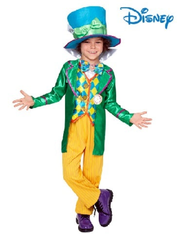 Mad Hatter Deluxe Kid's Costume