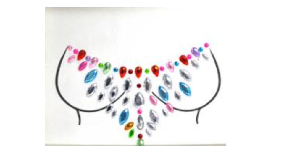 Festival Body Jewels - Rainbow