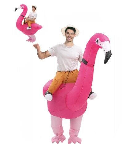 Inflatable Flamingo Adult Costume