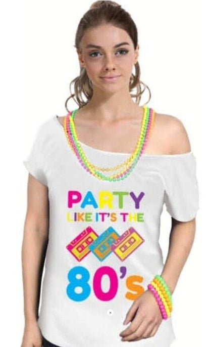 Party Like it's The 80s Women's T-Shirt - One Size