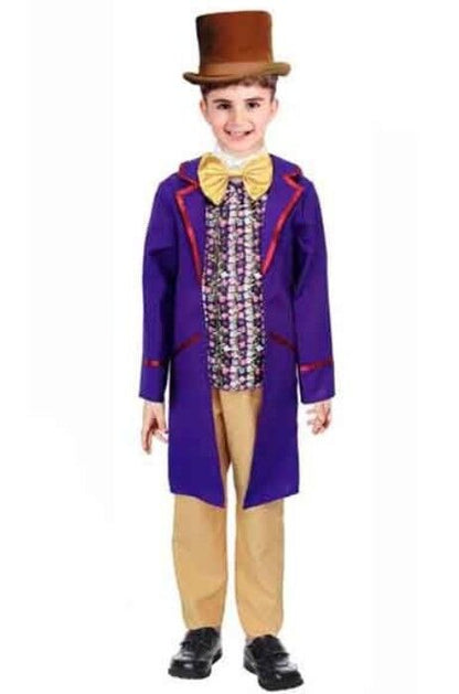 Chocolatier Wonka Style Kid's Costume