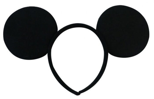 Mickey Mouse Style Ears on Headband