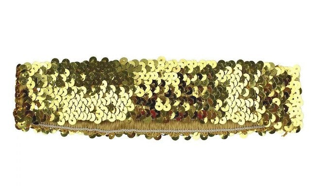 Disco Gold Sequin Headband