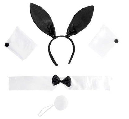 Play Bunny Set - Black & White