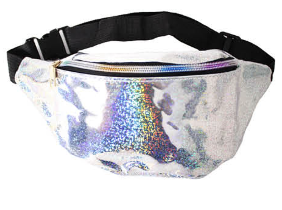 Bum Bag - Holographic Silver