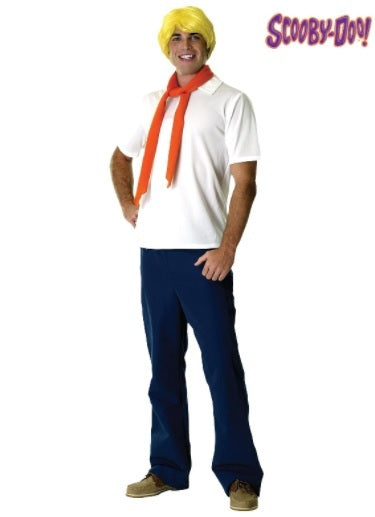 Scooby-Doo Fred Jones Deluxe Mens Costume
