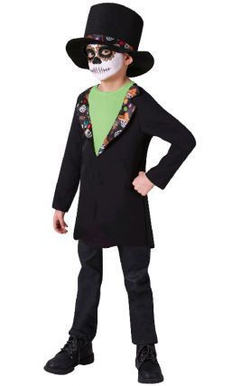 Mexican Day of the Dead Boys Costume