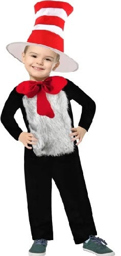 Cat in the Hat Unisex Kids Costume