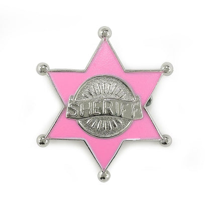 Sheriff Badge - Pink