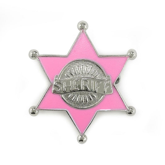 Sheriff Badge - Pink