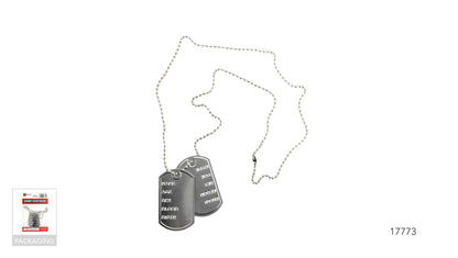 Soldier Dog Tag Necklace