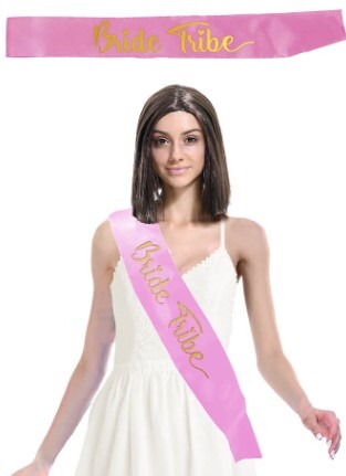 Bride Tribe Sash
