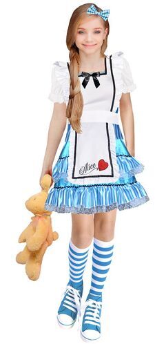 Alice Wonderland Cutie Kid's Costume