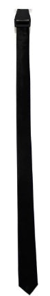 Skinny Black Neck Tie