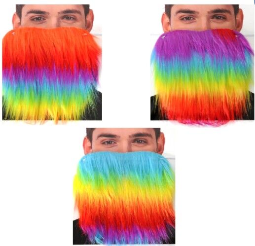 Rainbow Party Beard