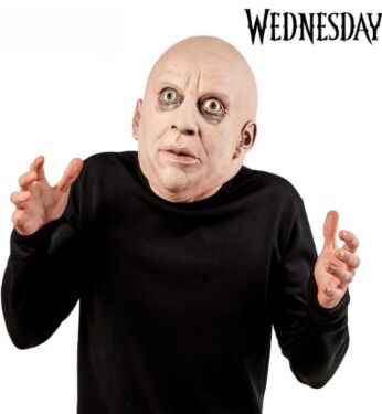 Wednesday Netflix Uncle Fester Overhead Mask