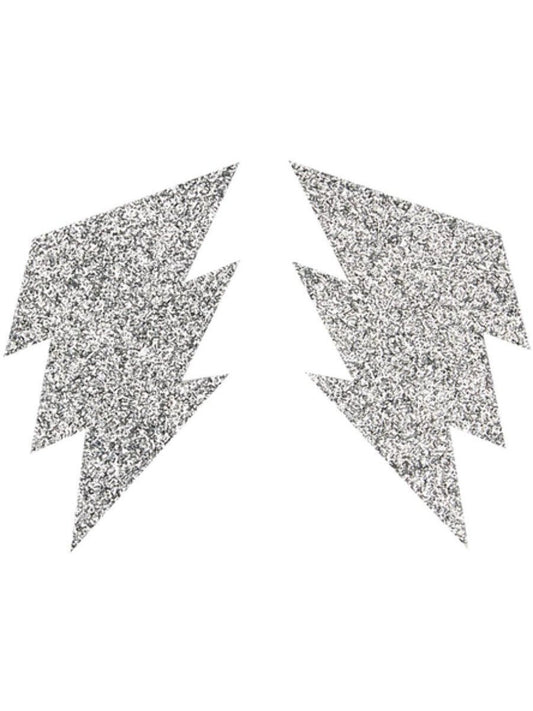 Nipple Pasties - Glitter Lightning Bolts