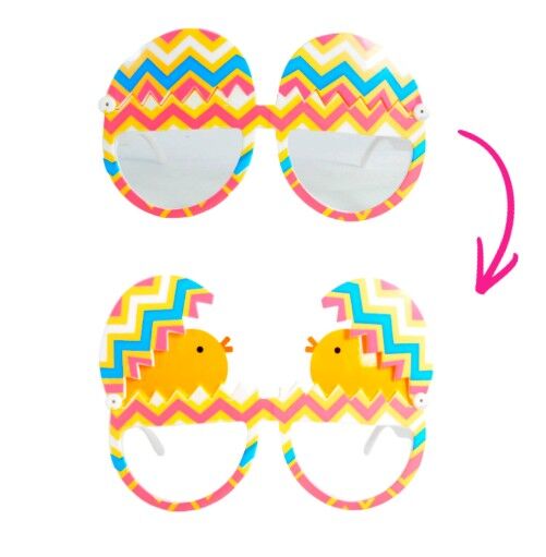 Easter Novelty Chicken Hatching Glasses