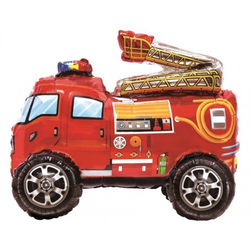 Fire Engine Standing Airz Balloon