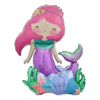 Mermaid Standing Airz Balloon