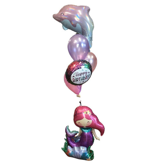 Mermaid Standing Airz Balloon
