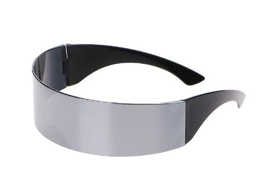 Space Wrap Silver Mirror Glasses