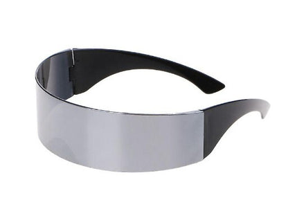 Space Wrap Silver Mirror Glasses