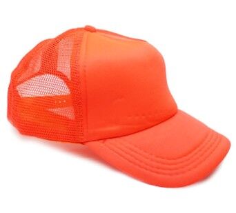 80s Fluro Cap - Neon Orange