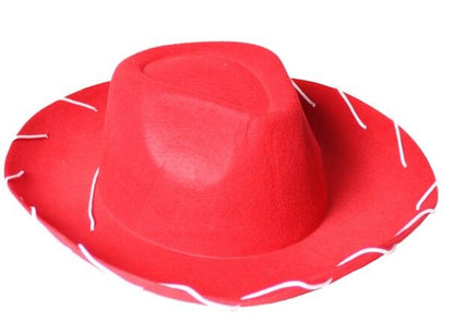 Jessie Style Red Cowboy Hat