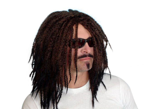 Big Rasta Dreadlock Wig - Dark Brown