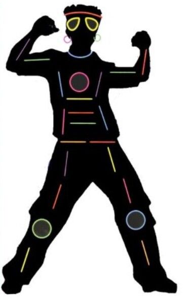 Glow Stick Glow Costume - 134 pc