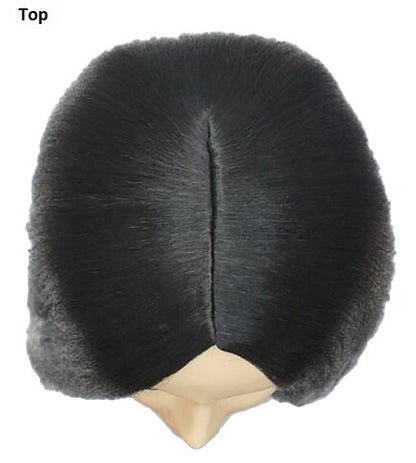 Morticia Long Black Wig