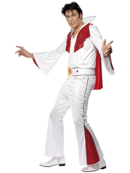 Elvis Red Flare Adult Costume