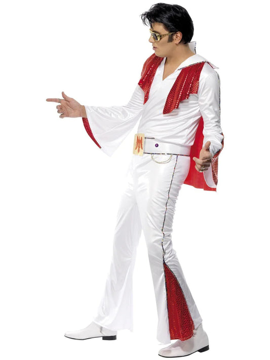Elvis Red Flare Adult Costume