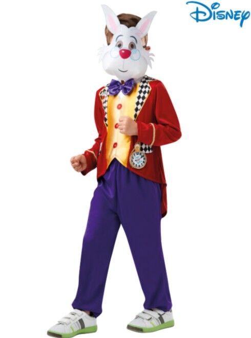 White Rabbit Alice In Wonderland Kid's Costume