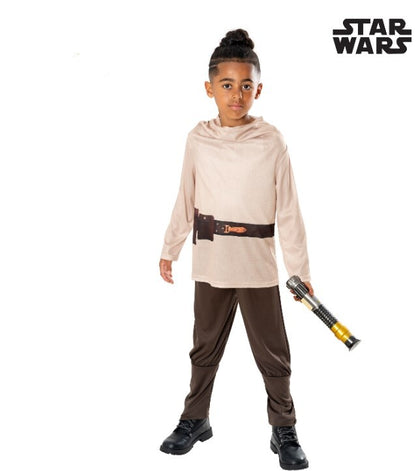 Star Wars Obi Wan Kenobi Kid's Costume with Light Saber