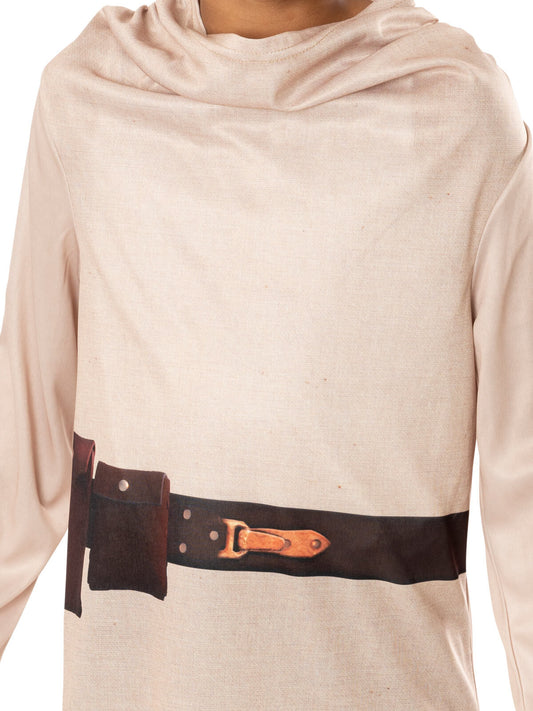 Star Wars Obi Wan Kenobi Kid's Costume with Light Saber