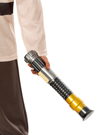 Star Wars Obi Wan Kenobi Kid's Costume with Light Saber