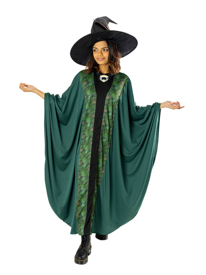 Professor McGonagall Adult Hat & Robe - One Size Fits Most