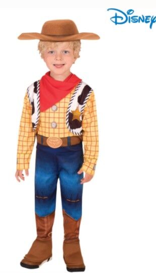 Disney Toy Story 4 Woody Deluxe Kid's Costume