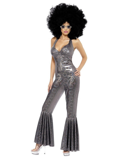 Silver Disco Diva Adult Costume