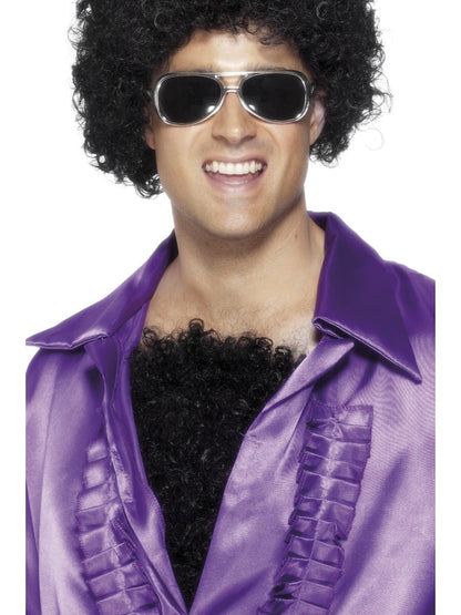 Deluxe Hairy Chest - Black