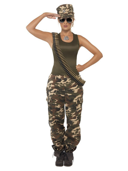 Khaki Camo Women's Costume