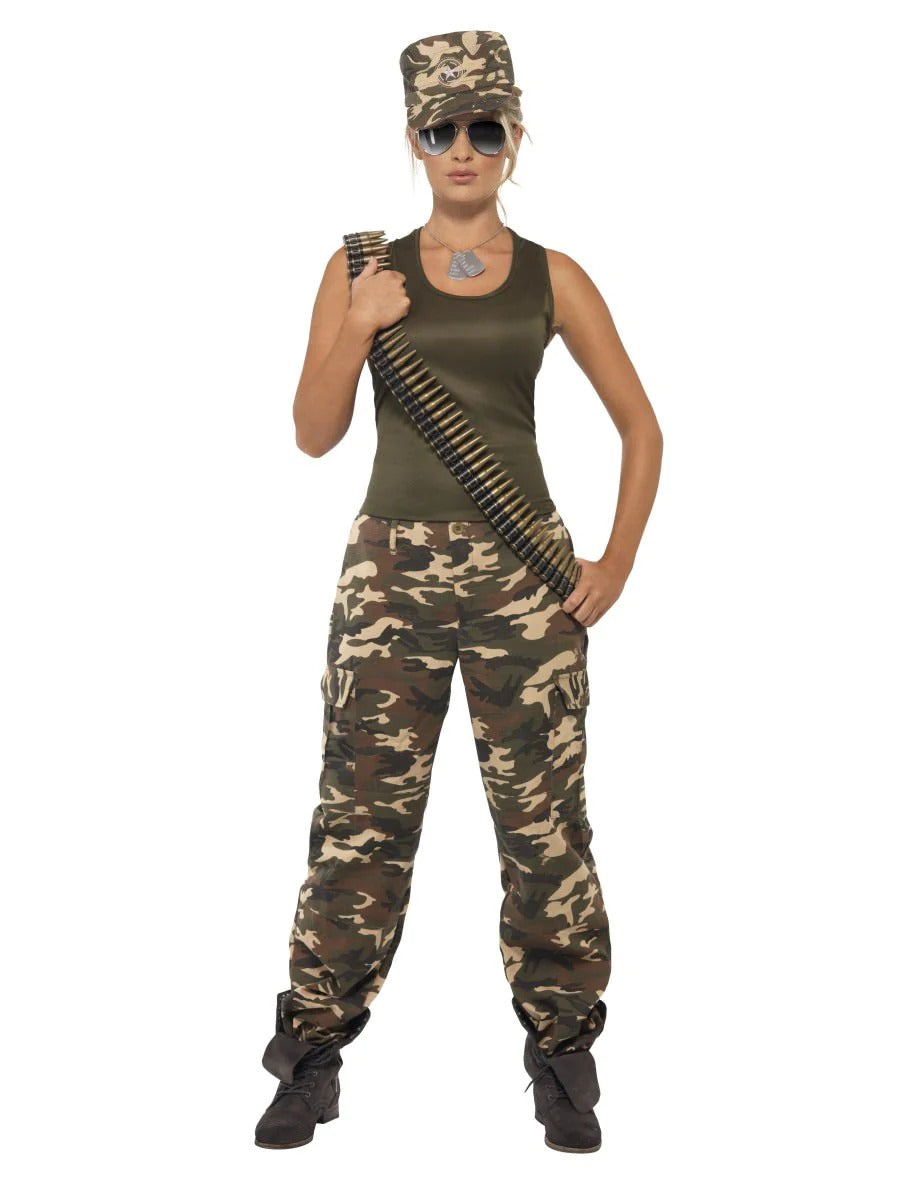 Khaki Camo Women's Costume
